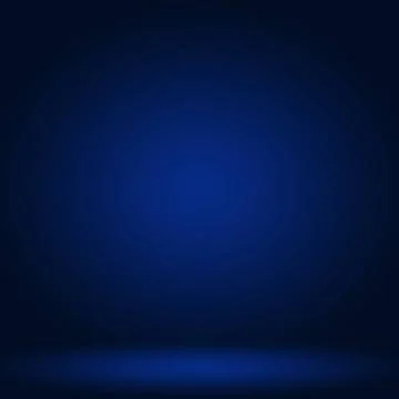 Abstract Luxury gradient Blue background. Smooth Dark blue with Black vign... Stock Photos