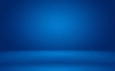 Abstract Luxury gradient Blue background. Smooth Dark blue with Black vign... Stock Photos