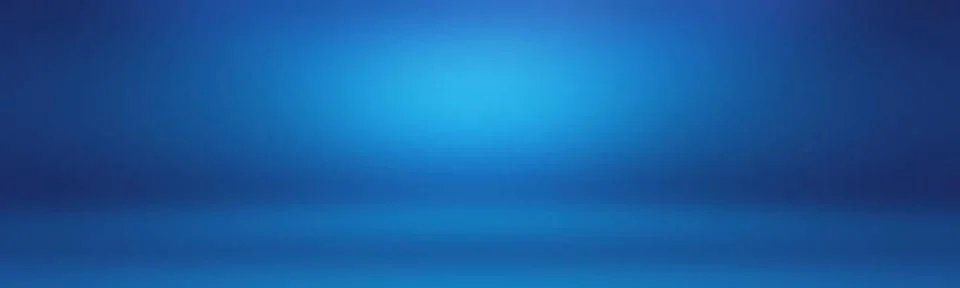Abstract Luxury gradient Blue background. Smooth Dark blue with Black vign... Stockfoto's