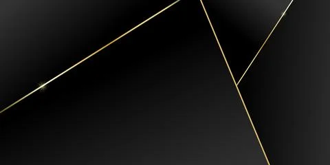 Abstract luxury polygonal pattern with golden elements. Design of background, 库存插图