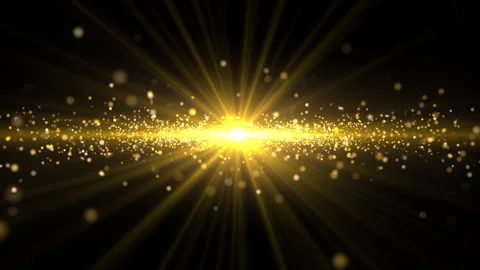 Abstract luxury sparkling  explosive bokeh particles seamless loop background Stock Footage 264830740