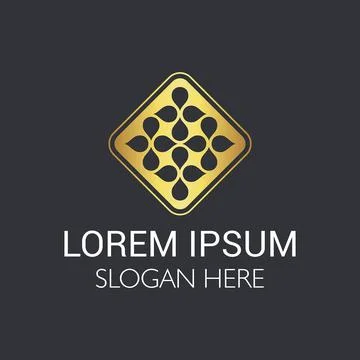 Abstract luxury vector elements for logo design Stock Illustration