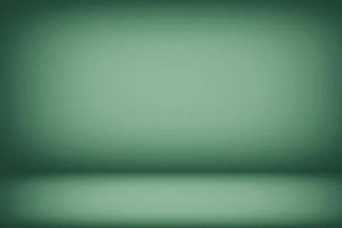Abstract Luxury Vivid Green Gradient Studio Backdrop. Stock Illustration