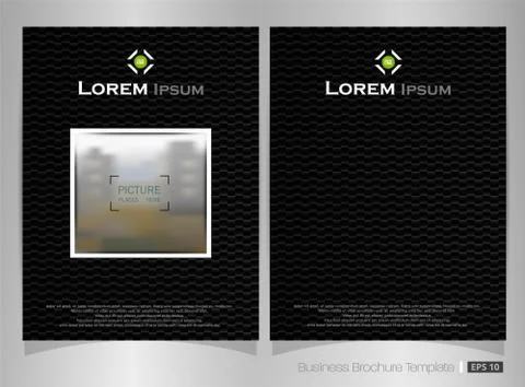 Abstract of luxury white square pattern brochure. Stock Illustration