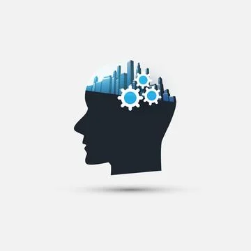 Abstract Machine and Deep Learning, Artificial Intelligence, Cloud Computing, 스톡 일러스트