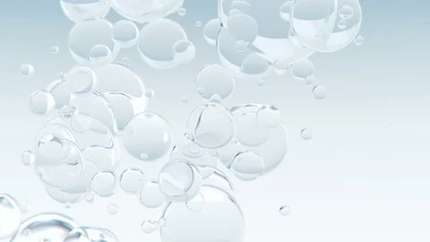 Abstract macro bubbles background Video stock 108447246