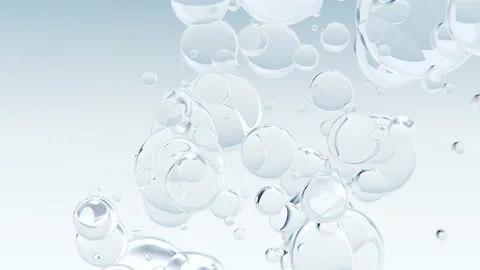 Abstract macro bubbles background 스톡 동영상 108450183