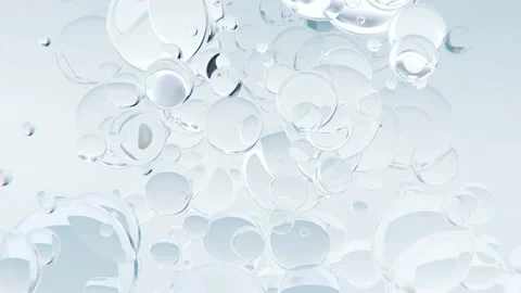 Abstract macro bubbles background Video stock 108451544