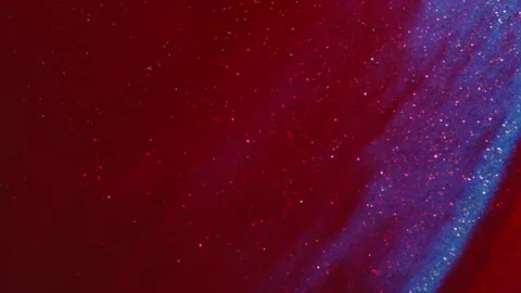 Abstract macro fluid art with shimmering swirling motion and diverse organic Stock-Footage 331698053