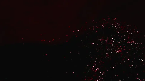 Abstract macro fluid art with shimmering swirling motion and diverse organic Stock Footage 331698632