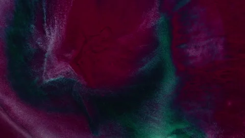 Abstract macro fluid art with shimmering swirling motion and diverse organic 스톡 동영상 331700685