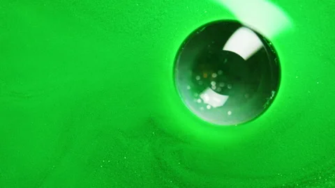 Abstract macro fluid art with shimmering vibrant swells and organic cellular Stock Footage 331721968