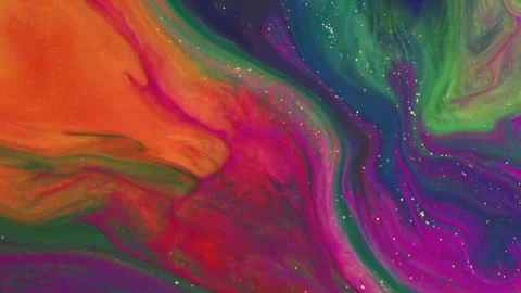 Abstract macro fluid art with vibrant organic motion and liquid textures 스톡 동영상 331576438