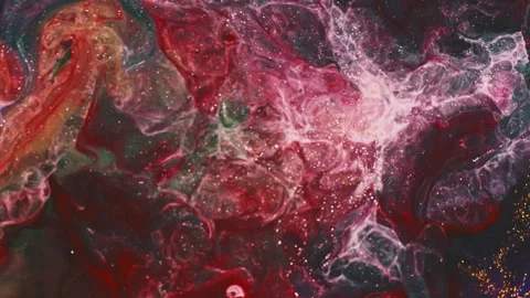 Abstract macro fluid art with vibrant organic motion and liquid textures 스톡 동영상 331579598