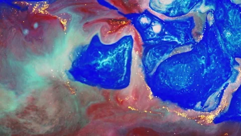 Abstract macro fluid art with vibrant organic motion and liquid textures 스톡 동영상 331580842