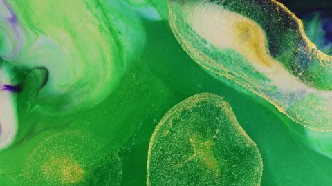 Abstract macro fluid art with vibrant organic motion and liquid textures 스톡 동영상 331582150
