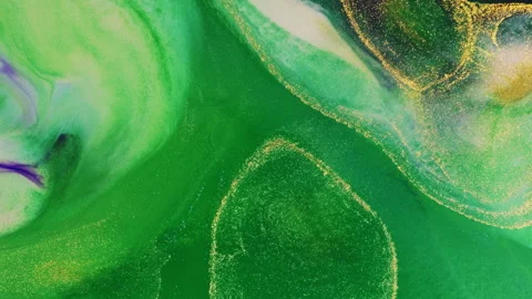 Abstract macro fluid art with vibrant organic motion and liquid textures Stock-Footage 331582679