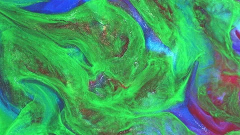 Abstract macro fluid art with vibrant organic motion and liquid textures 스톡 동영상 331585036