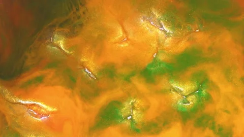 Abstract macro fluid art with vibrant organic motion and liquid textures Stock Footage 331591206