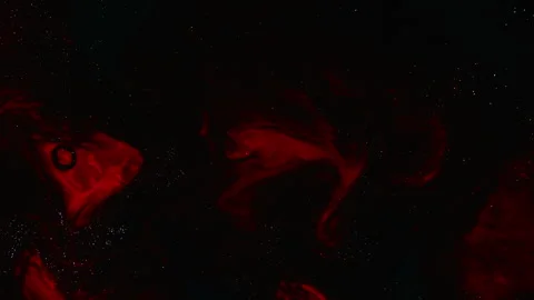 Abstract macro fluid art with vibrant organic motion and shimmering textures Stock-Footage 331612430