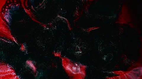 Abstract macro fluid art with vibrant organic motion and shimmering textures 스톡 동영상 331615681
