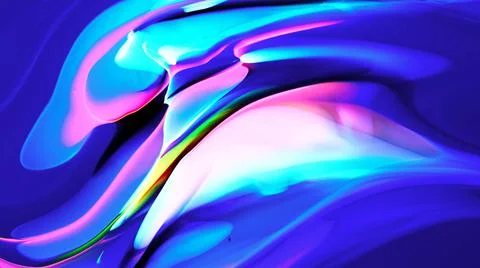 ABSTRACT MACRO PAINT AND COLORS Stock Illustration