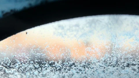 Abstract Macro Sands of Time with sunset highlighting Stock Footage 100604887