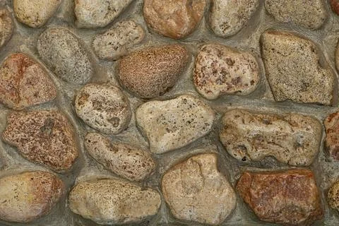 Abstract macro shots of tiny stones on wall Stock Photos