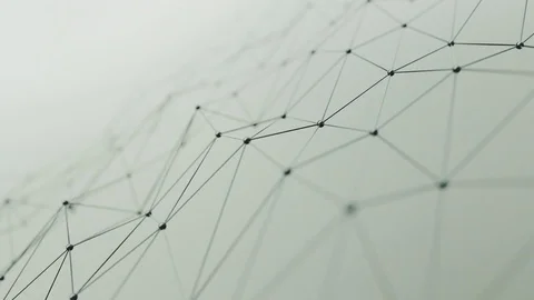 Abstract Macro Web Lines Random Motion, 3d Loopable Animation 4k Vidéo 71438485