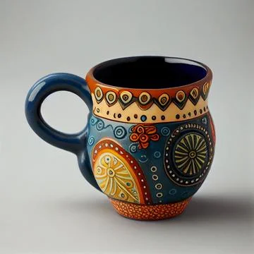 A abstract made of sturdy dark ceramic material 스톡 사진