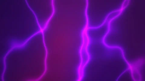 Abstract magenta and purple electrical lightning plasma discharge motion ba.. Stock Footage 346345930