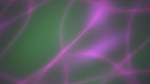Abstract magenta neon glowing light trails moving dynamically over dark tex.. Stock Footage 346346190
