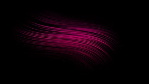 Abstract magenta pink fluid wave light streaks loop video Vídeos de archivo 339011667