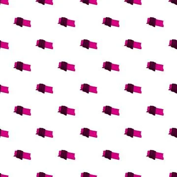 Abstract magenta ribbon seamless pattern background creating texture イラスト素材