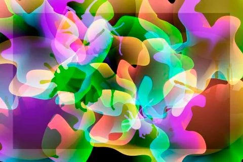 Abstract magic background Stock Illustration