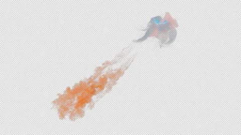 Abstract Magic Colored Smoke. Stock Footage 284545253