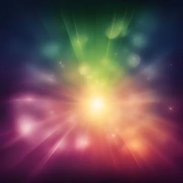 Abstract magic colorful light background. Abstract flowing wavy, smoke line.. Stock Photos