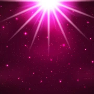 Abstract Magic Light Background Illustration Stock Illustration