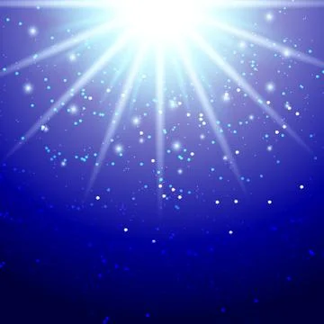 Abstract Magic Light Background Vector Illustration Stock Illustration