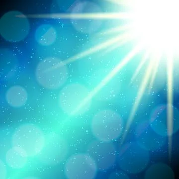 Abstract Magic Light Background Vector Illustration Stock Illustration