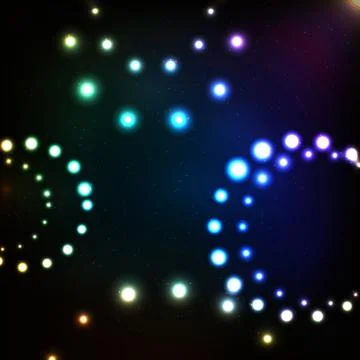 Abstract Magic Light Background Vector Illustration Stock Illustration