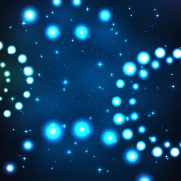 Abstract Magic Light Background Vector Illustration Stock Illustration