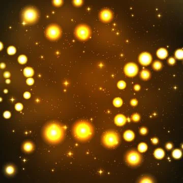 Abstract Magic Light Background Vector Illustration Stock Illustration