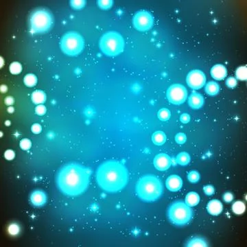 Abstract Magic Light Background Vector Illustration Stock Illustration