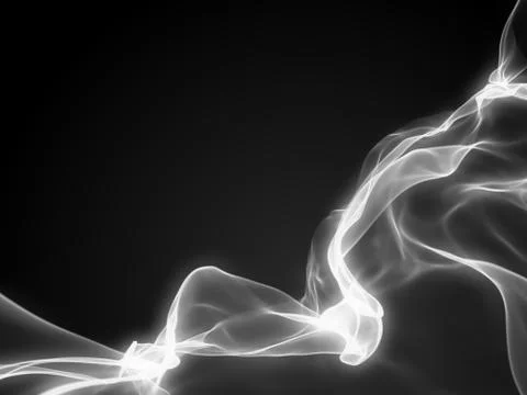 Abstract magic light black and white background Stock Illustration