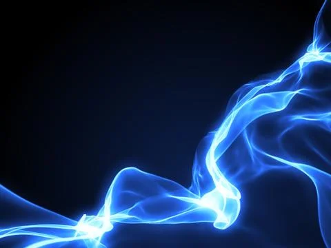 Abstract magic light blue background Stock Illustration