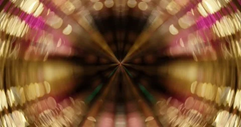 Abstract Magic Light Tunnel. Fluid Movement. Ripple Motion. Stock Footage 156263536