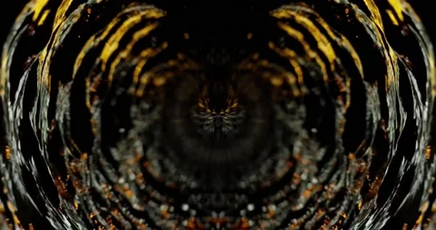 Abstract Magic Light Tunnel. Fluid Movement. Ripple Motion. Stock Footage 156263705