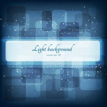 Abstract magic lights background. Good template for postcards or a bookcover Stock Illustration