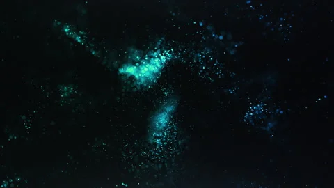 Abstract Magic Particles Video stock 247355996